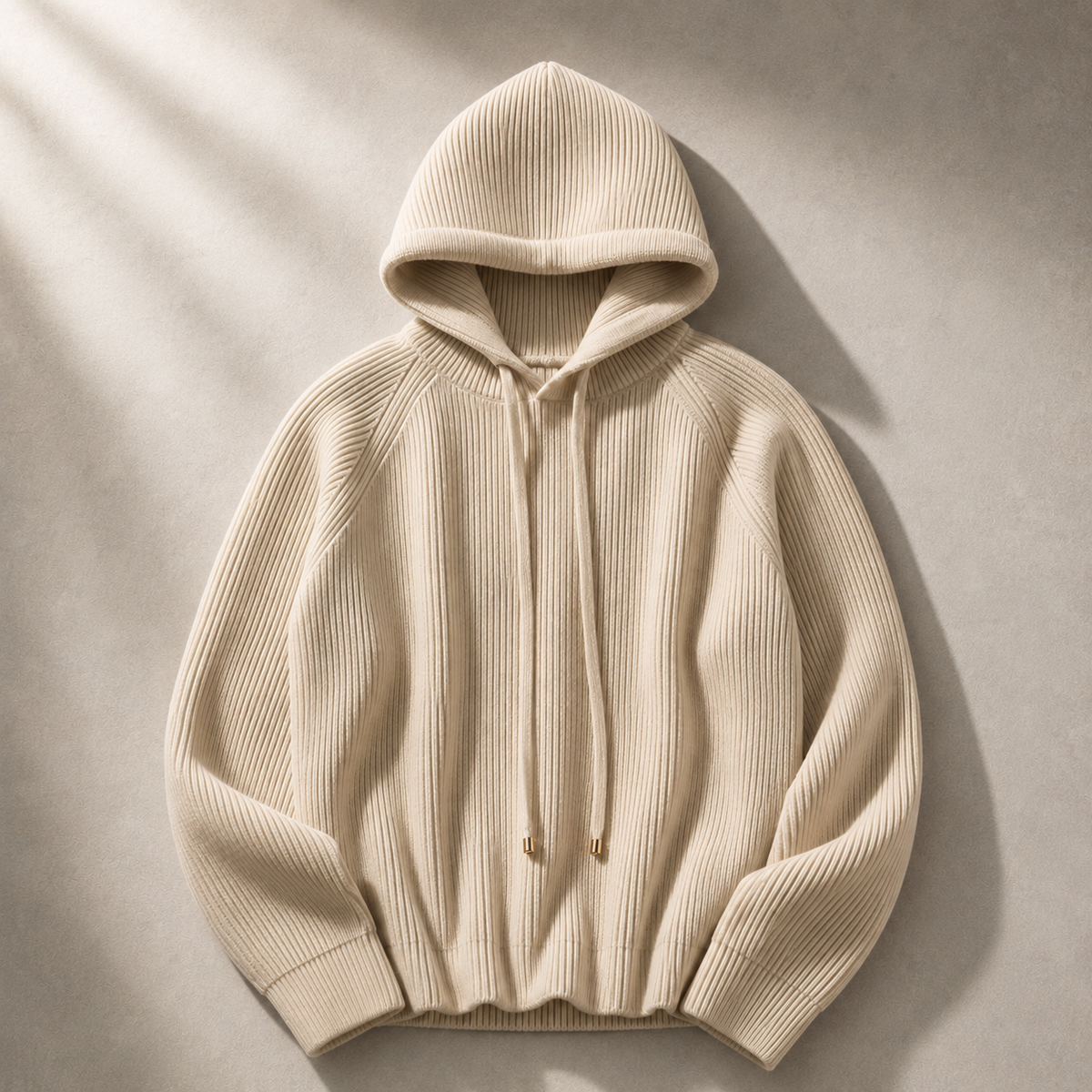 Sudadera con capucha de punto Anabelle