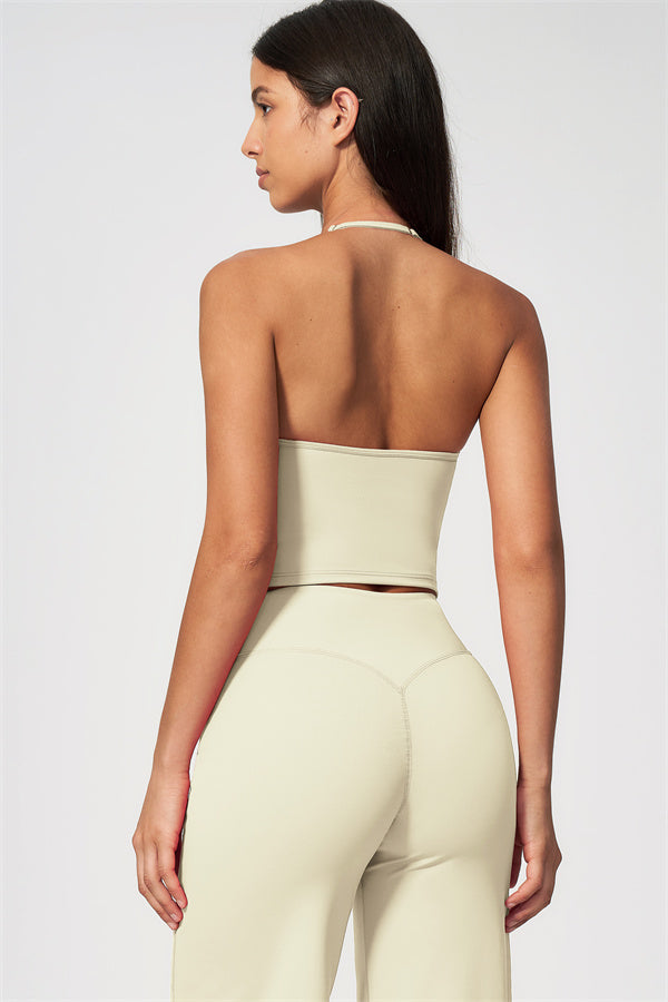 Conjunto RiseFit de 2 piezas: camiseta de tirantes y pantalones de pierna recta