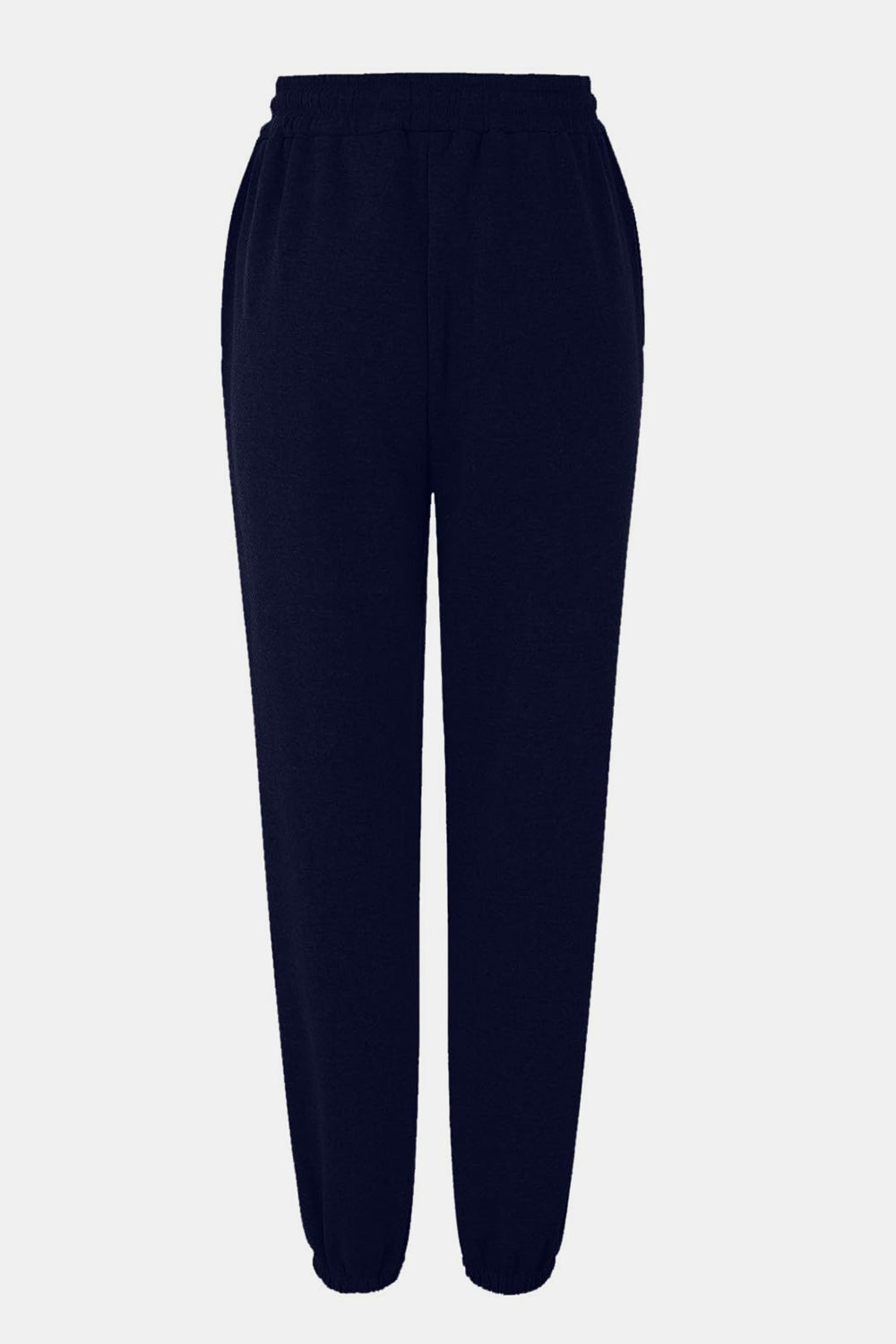 Pantalones jogger con cintura elástica y bolsillos