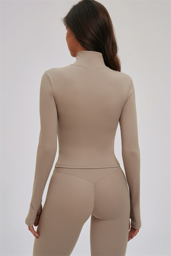 Set da 3 pezzi Kinetic: giacca con zip, reggiseno sportivo e leggings