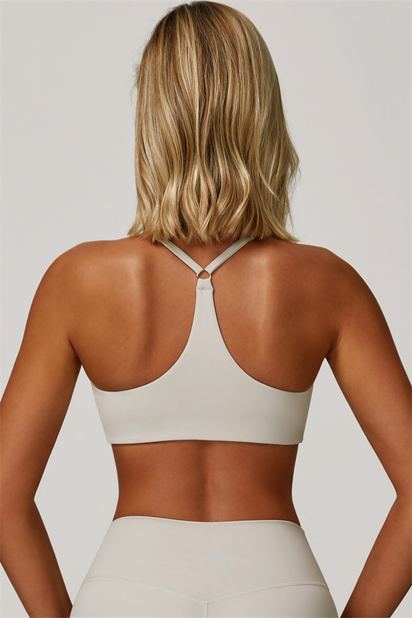 Conjunto Refresh de 2 piezas: sujetador deportivo y leggings acampanados