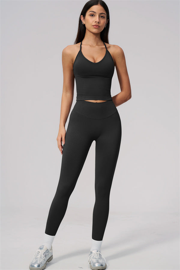 Camille 2-delige set van crop top en legging