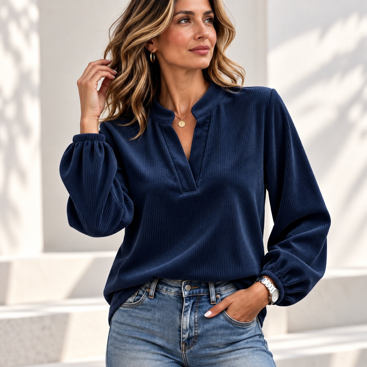 Blusa de pana Margot