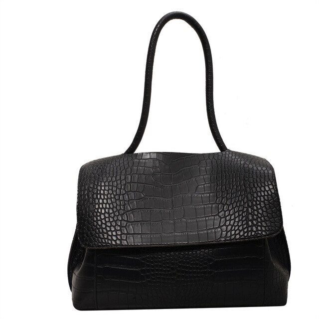 Bolso de cuero vegano de gran capacidad