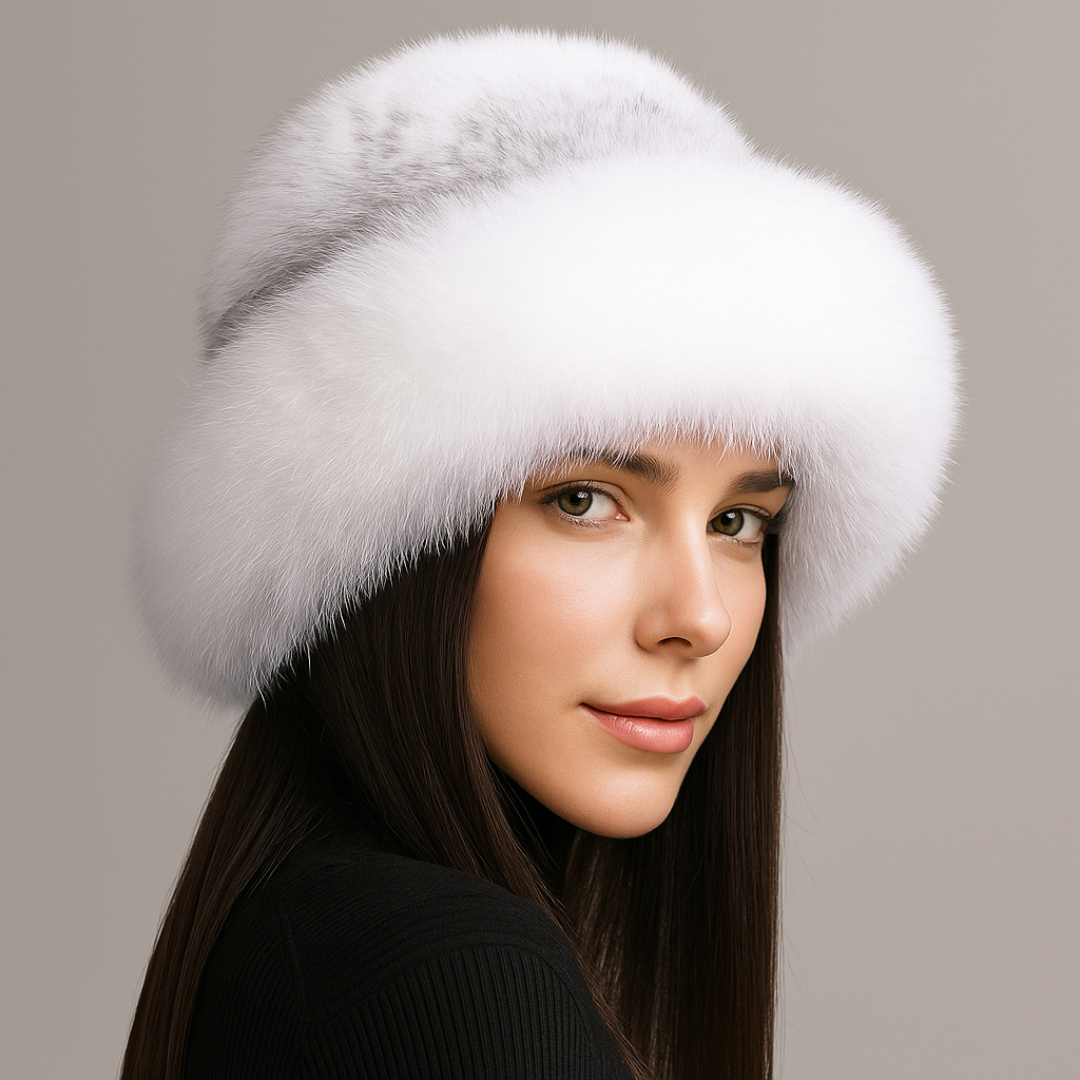 Sombrero de piel de visón Velvet Frost