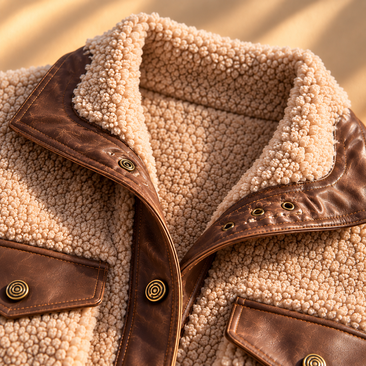 Chaqueta teddy Signature de Jesse Bell