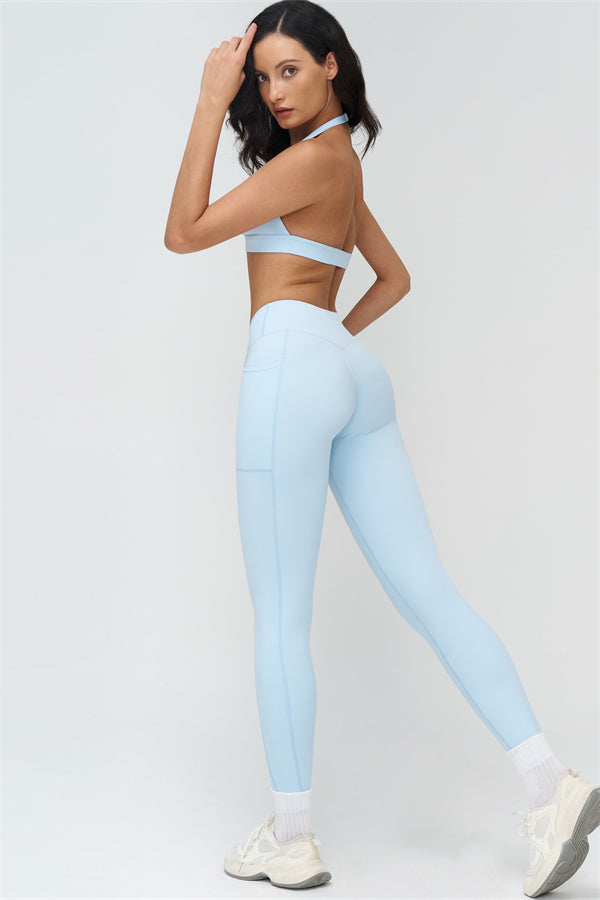 Conjunto de 2 piezas BoldFit: sujetador deportivo y leggings