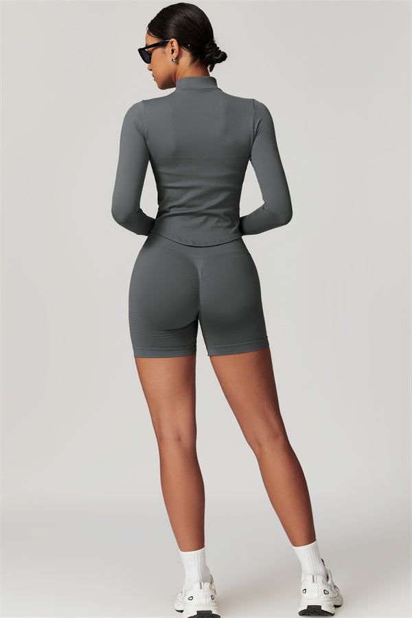 Conjunto Delight de 2 piezas: chaqueta y shorts