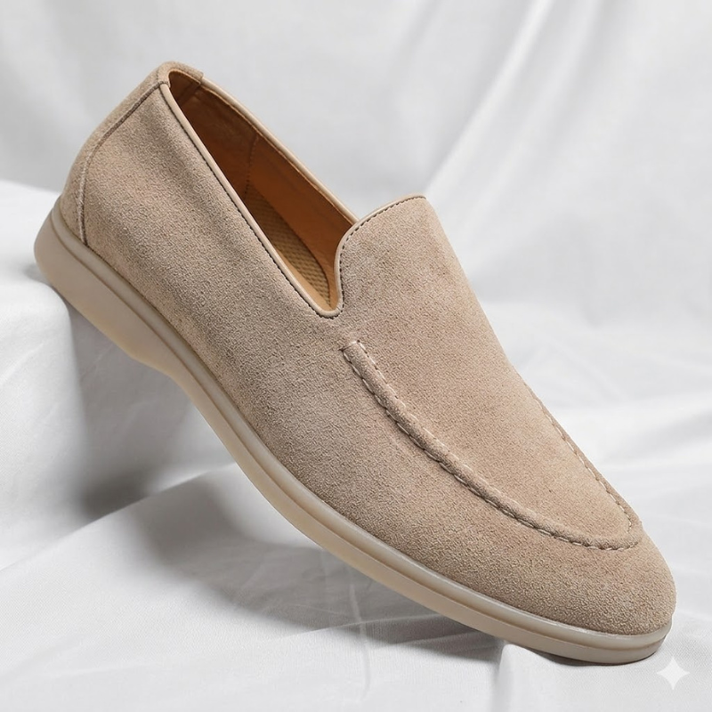 Mocasines de ante Fazio