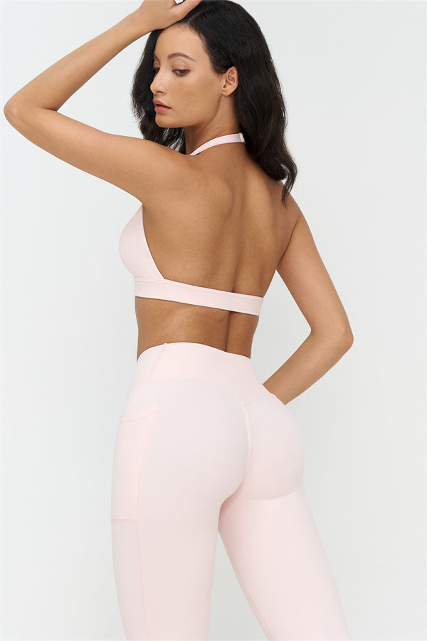 Conjunto de 2 piezas BoldFit: sujetador deportivo y leggings