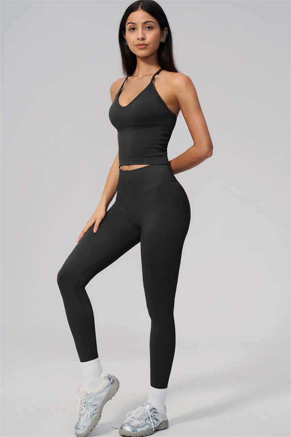 Camille 2-delige set van crop top en legging