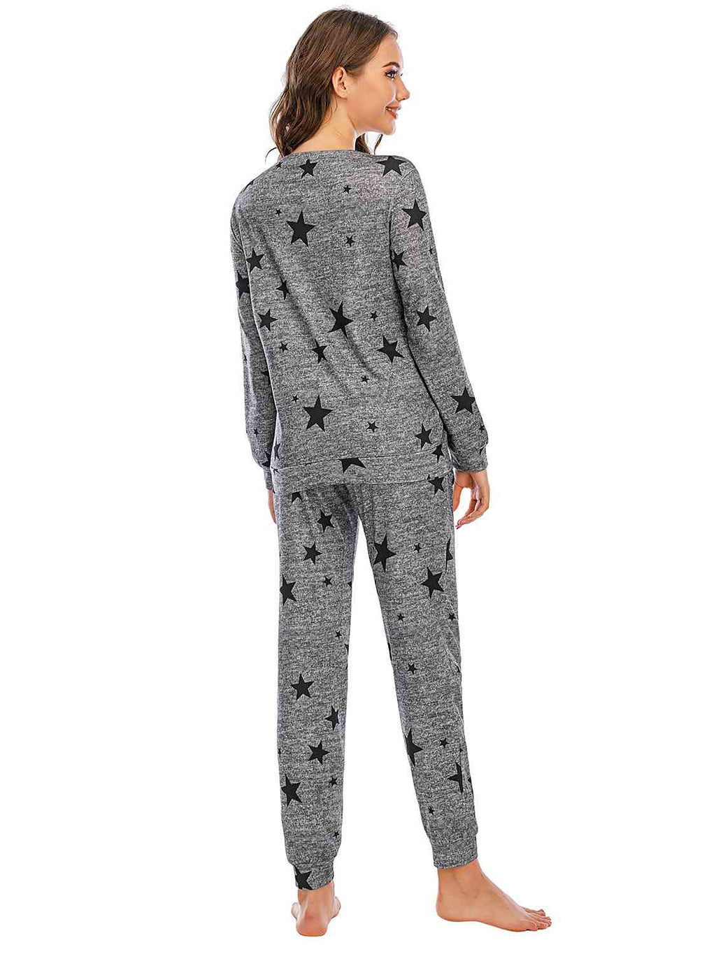 Star Top and Pants Lounge Set  Shop One Place