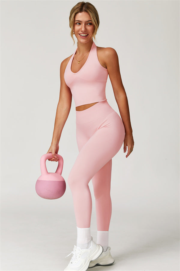 Delight 3-piece set: jacket, sports bra, and leggings