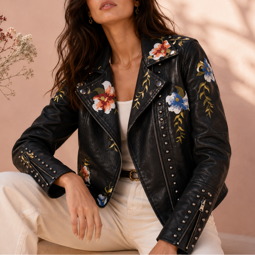 Chaqueta biker Delacroix
