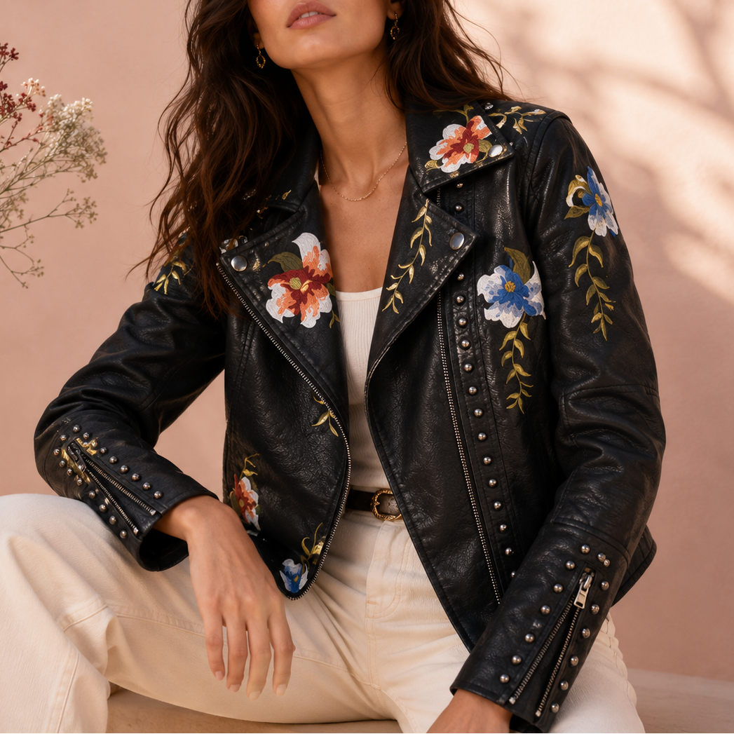 Chaqueta biker Delacroix