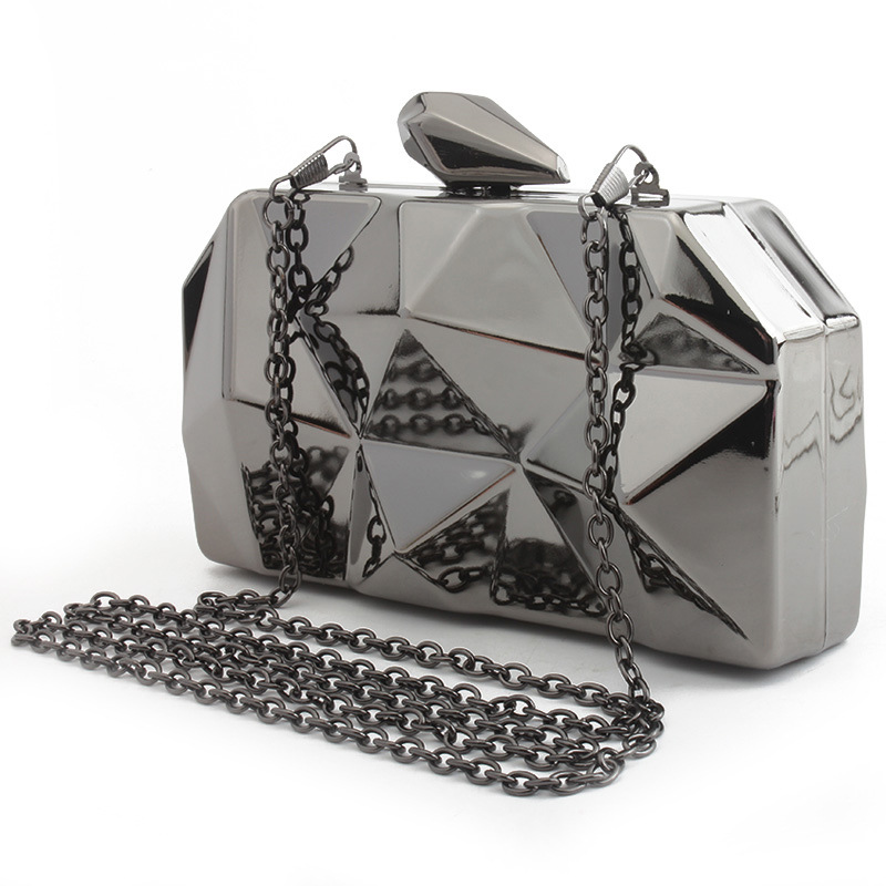 Bolso de noche geométrico