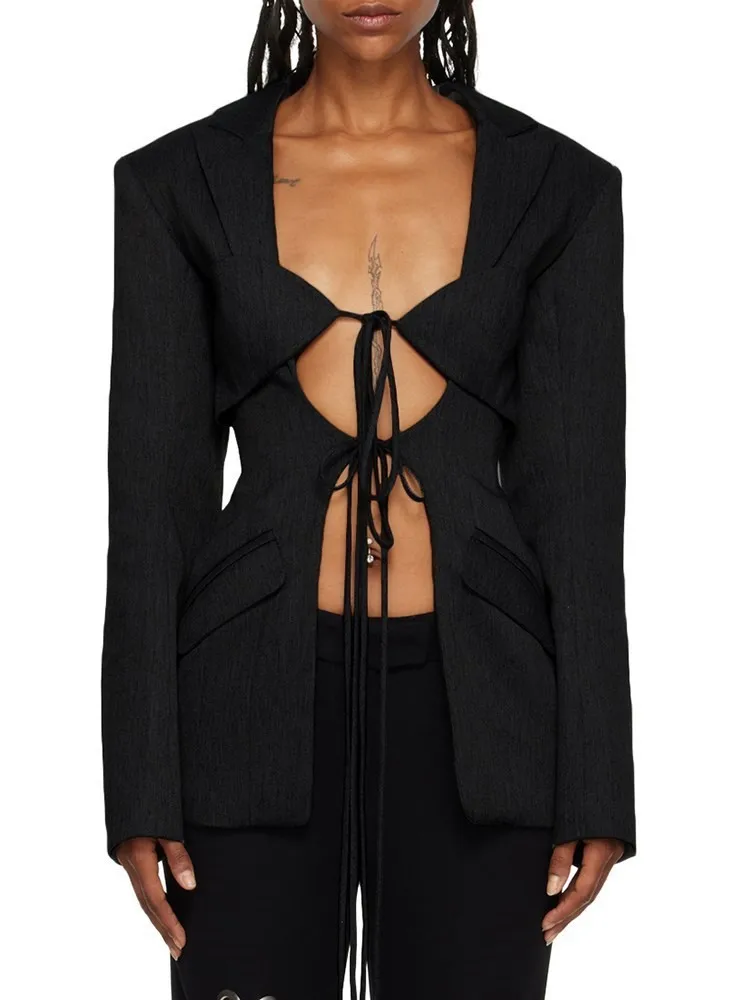 Blazer Lucia con cordones