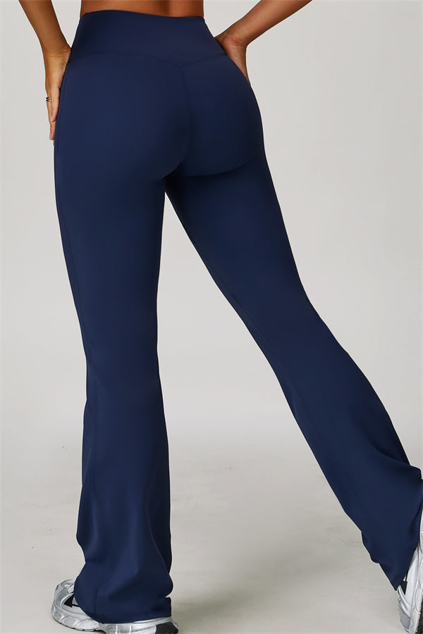 Conjunto Refresh de 2 piezas: sujetador deportivo y leggings acampanados