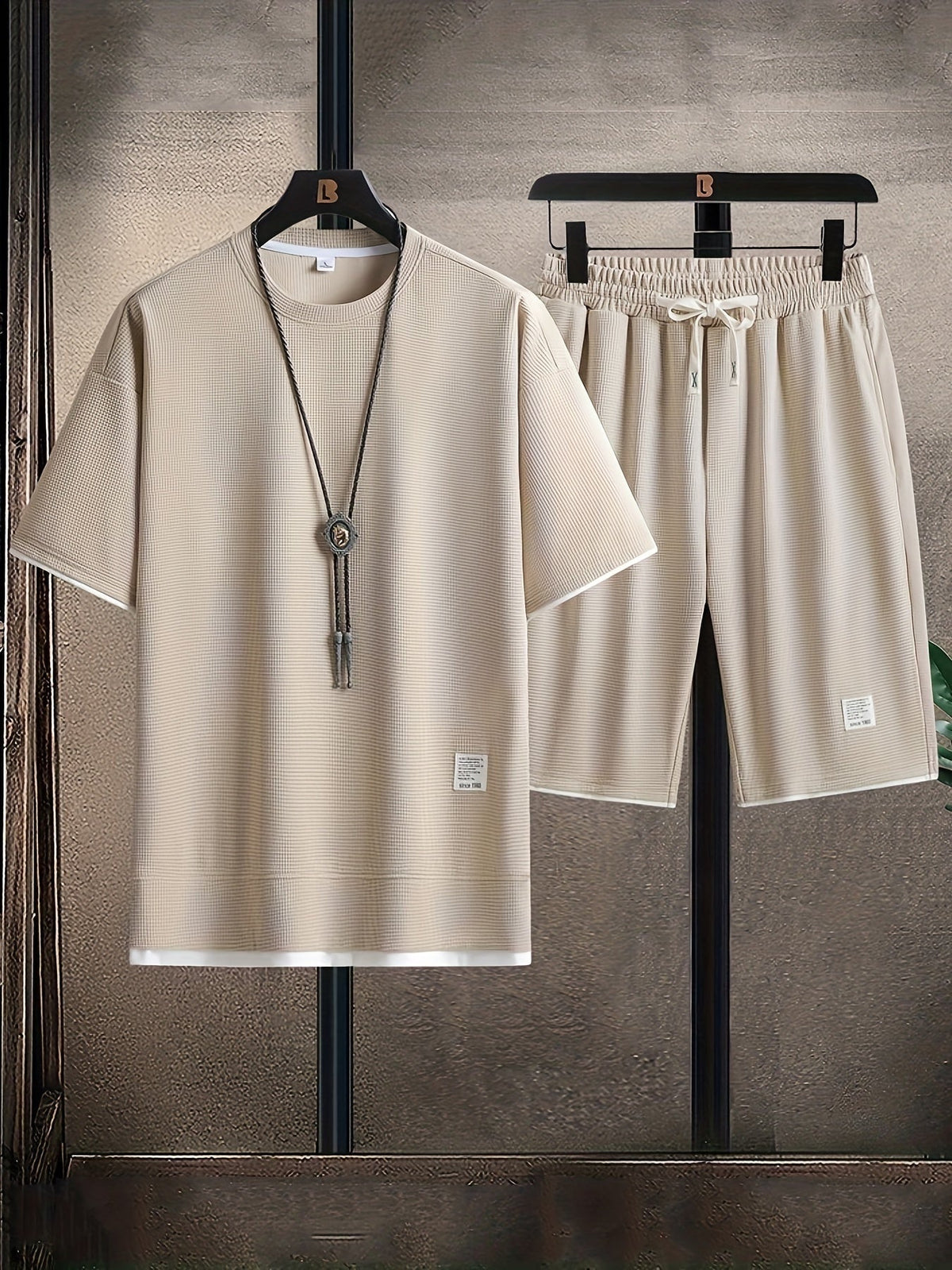 Conjunto de estar por casa de punto gofrado Enzo