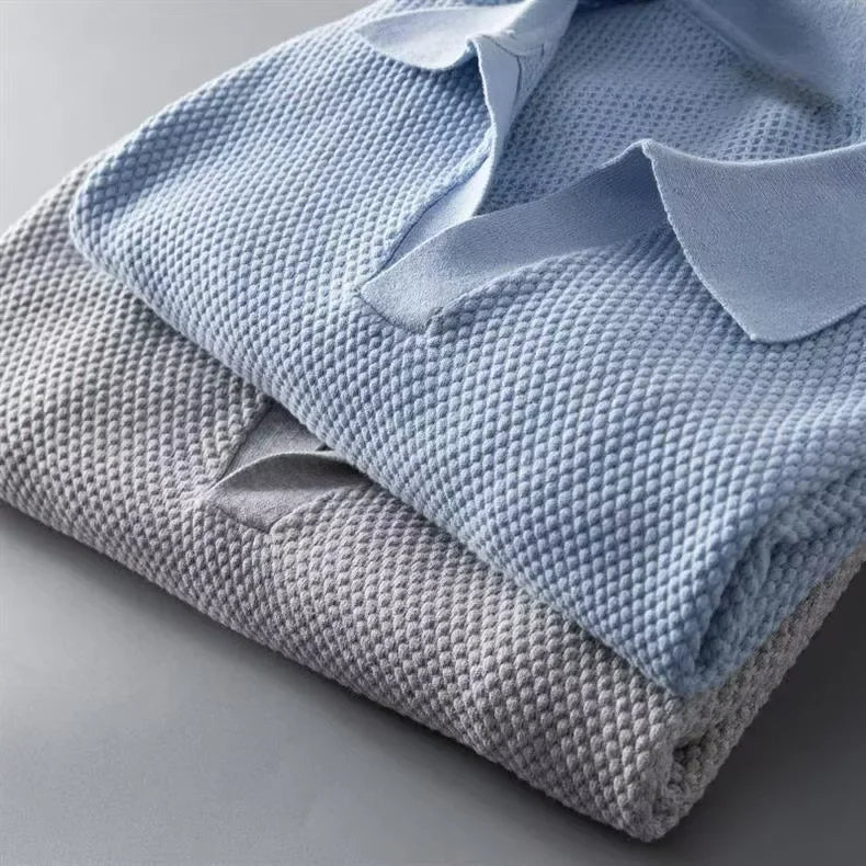 Polo Wesley de punto gofrado