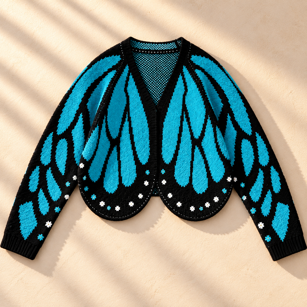 Cárdigan Vanessa de mariposas