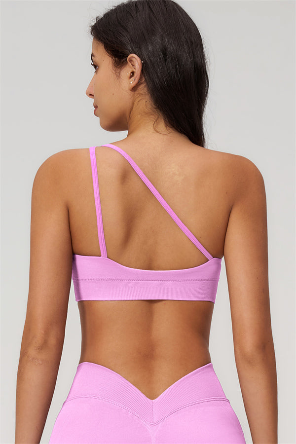 Empower 2-delige set: sportbeha met één schouderband en legging