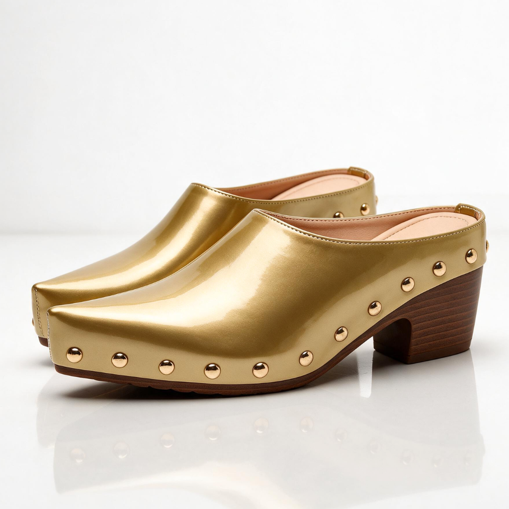 Mules Sutton con tachuelas