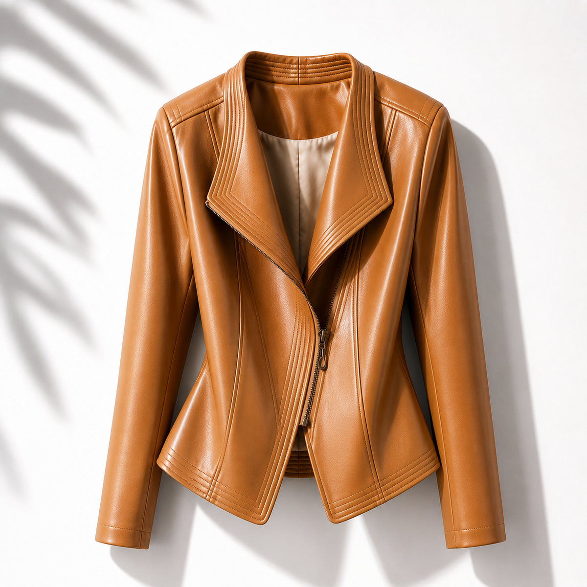 Chaqueta de cuero Francesca