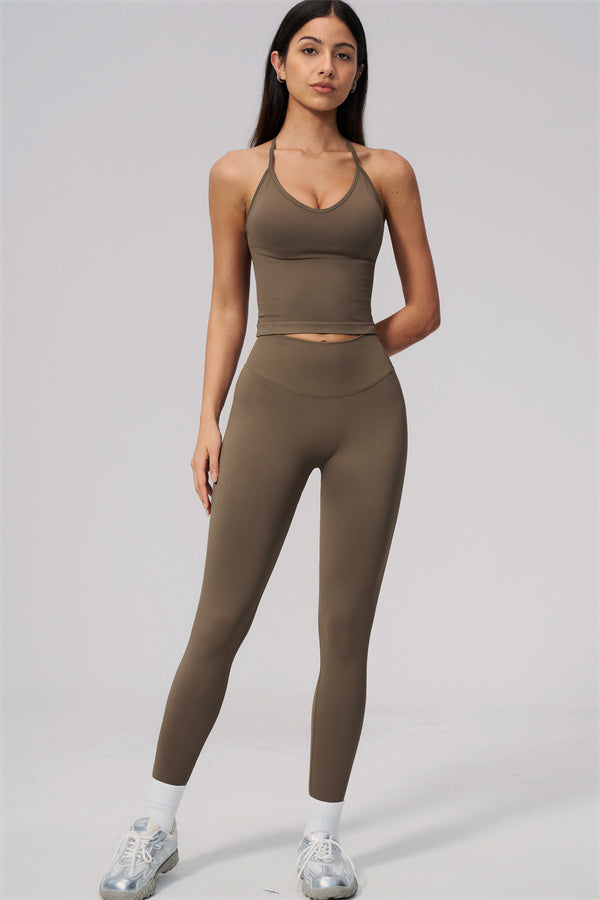 Camille 2-delige set van crop top en legging