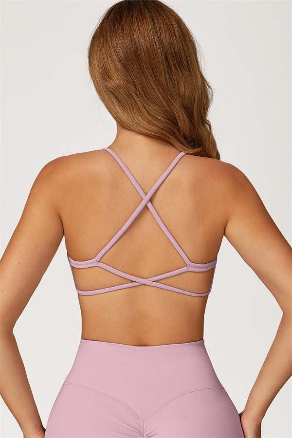 Lily 2-delige set met sport-bh en uitlopende legging