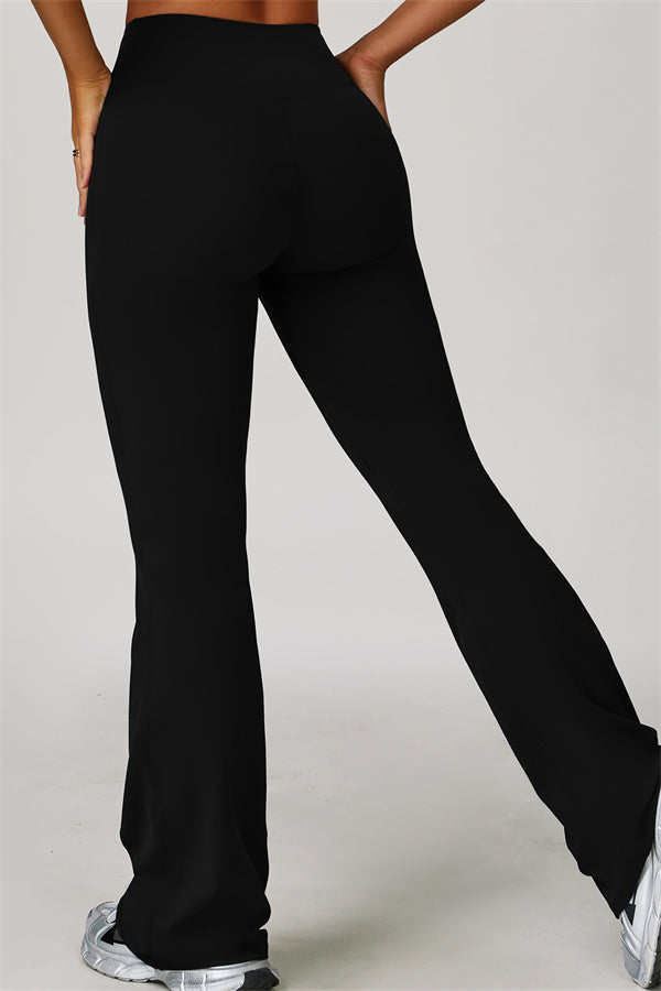 Conjunto Refresh de 2 piezas: sujetador deportivo y leggings acampanados