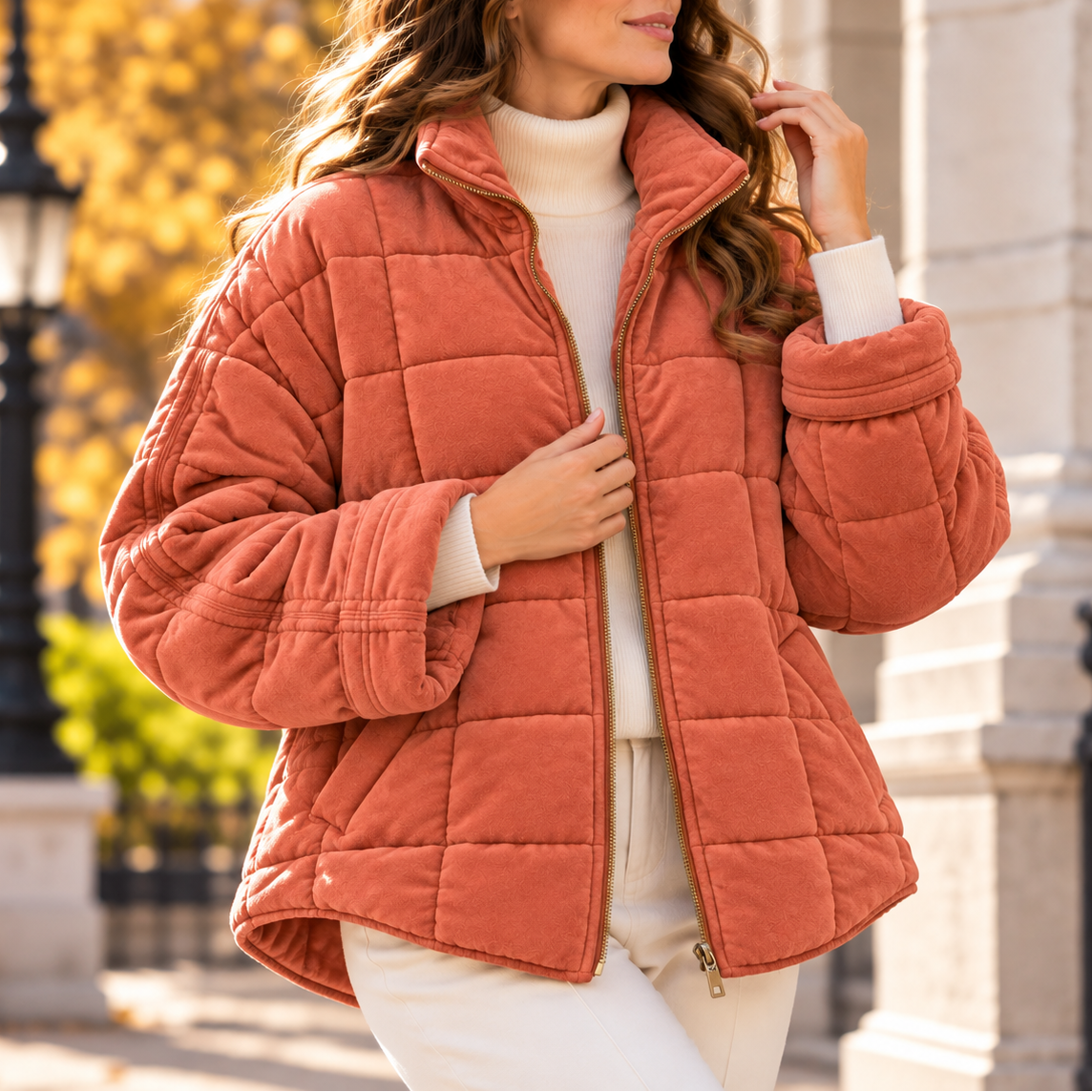 Chaqueta Harper acolchada suave
