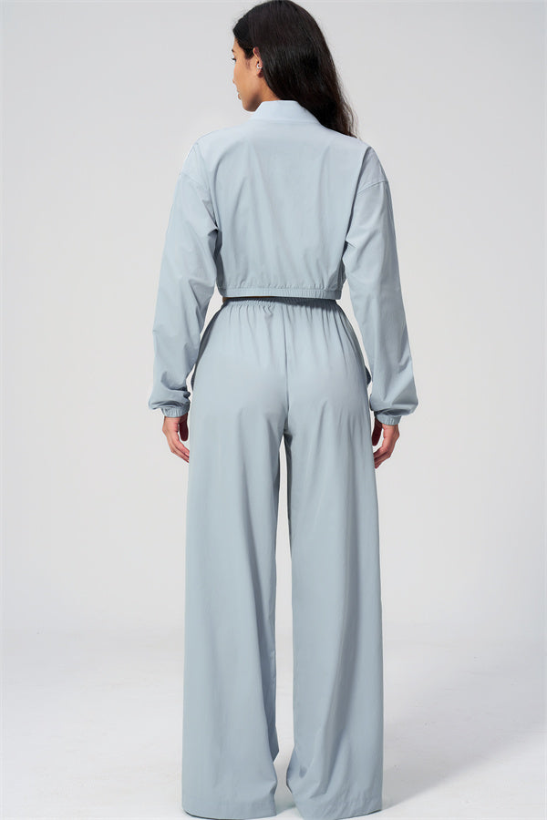 Conjunto de 2 piezas Spunk: chaqueta con protección UV y pantalones de chándal