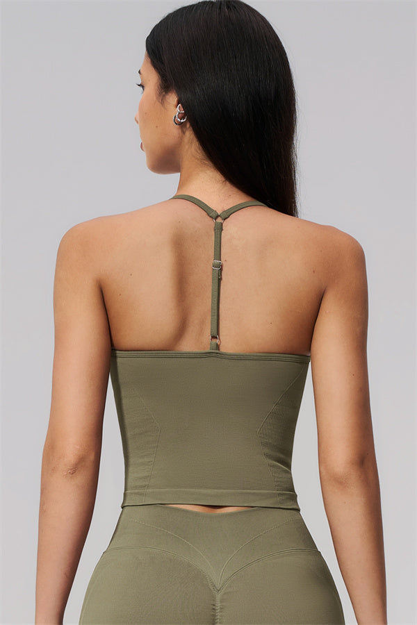 Camille 2-delige set van crop top en legging