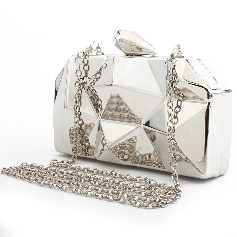Bolso de noche geométrico