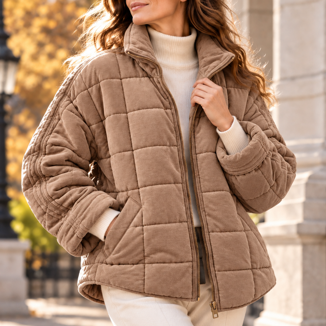 Chaqueta Harper acolchada suave