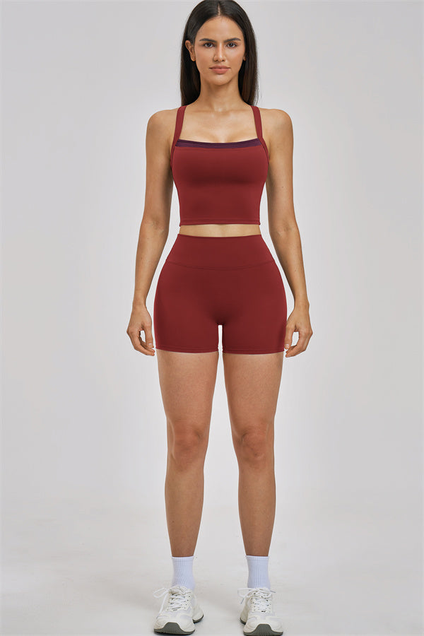 Seraphine 2-piece set: tank top and shorts
