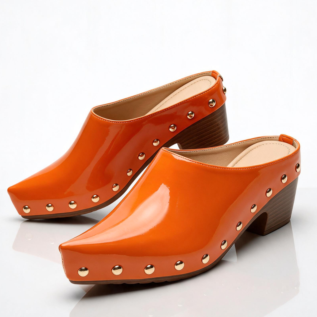 Mules Sutton con tachuelas
