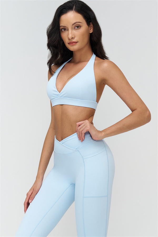 Conjunto de 2 piezas BoldFit: sujetador deportivo y leggings