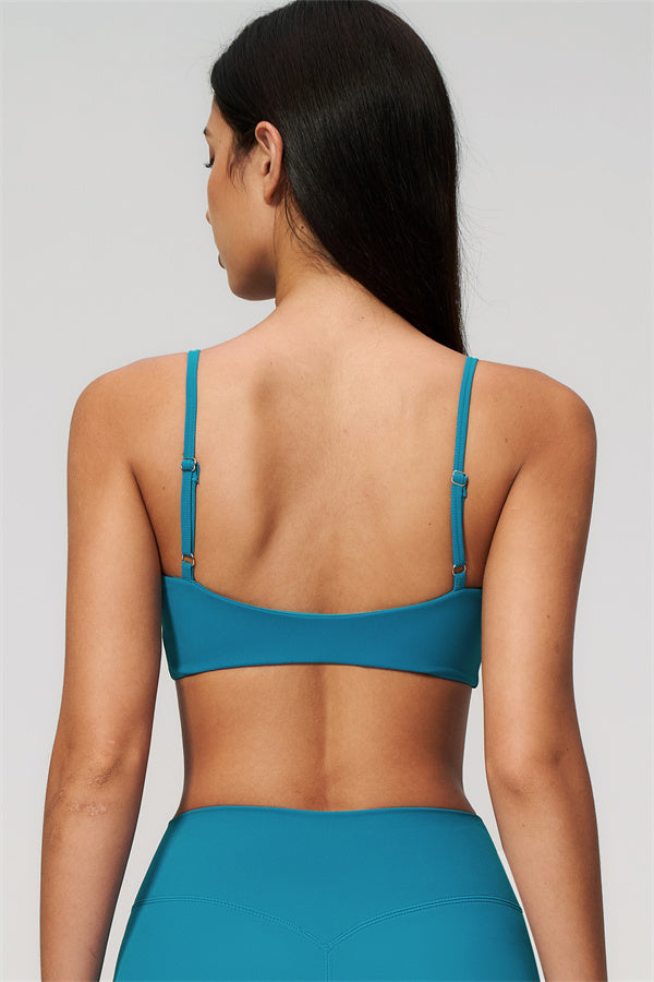 Conjunto de 2 piezas Zura: sujetador deportivo y leggings