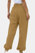Pantalones jogger con cintura elástica y bolsillos