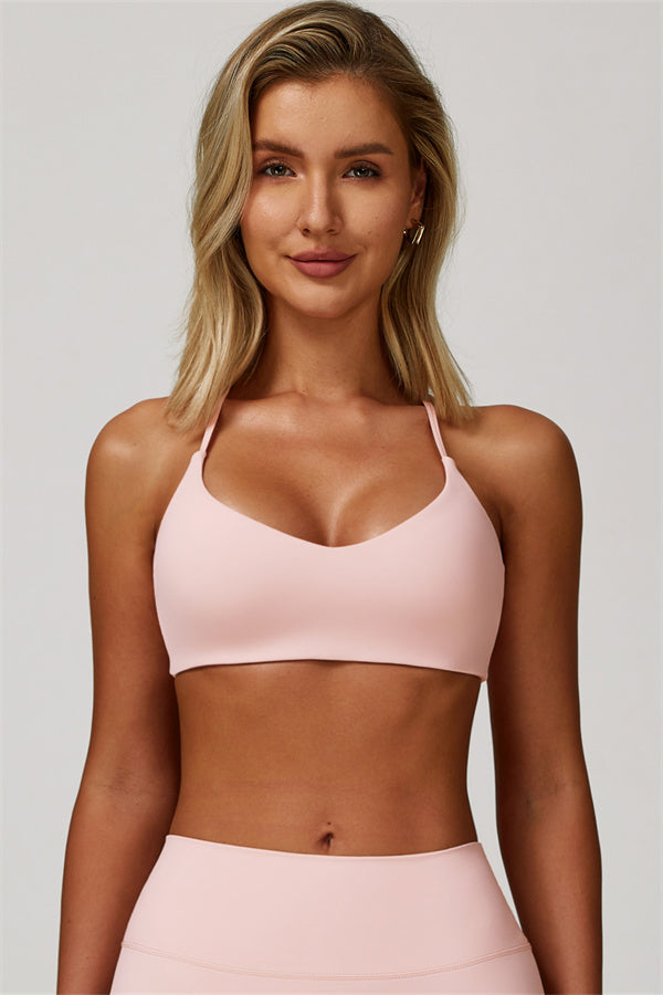 Conjunto Refresh de 2 piezas: sujetador deportivo y leggings acampanados