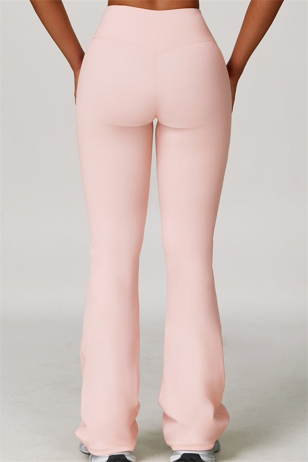 Conjunto Refresh de 2 piezas: sujetador deportivo y leggings acampanados