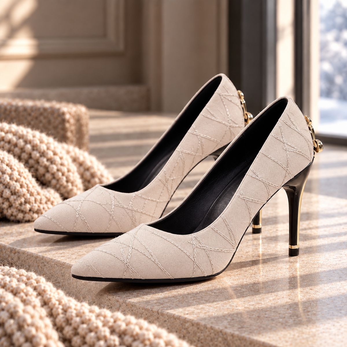 Tacones puntiagudos Sabre