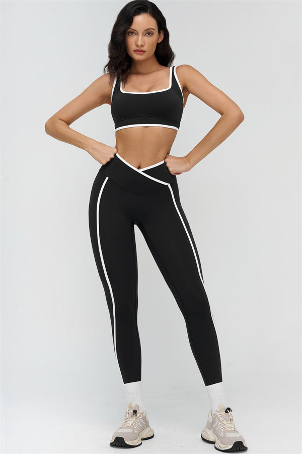Ensemble 2 pièces Crave : brassière de sport et leggings