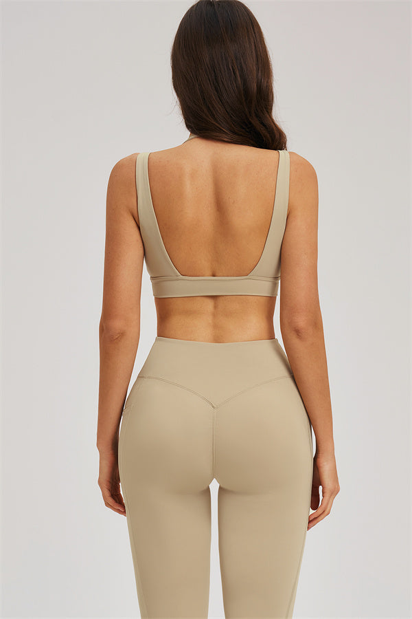 Ensemble 2 pièces Sizzle : brassière de sport et leggings