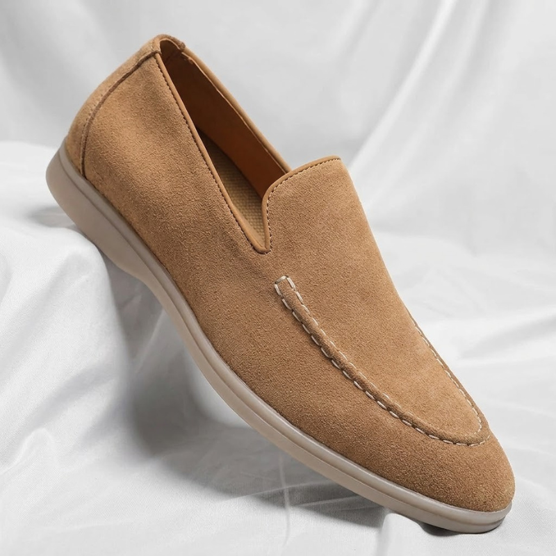 Mocasines de ante Fazio