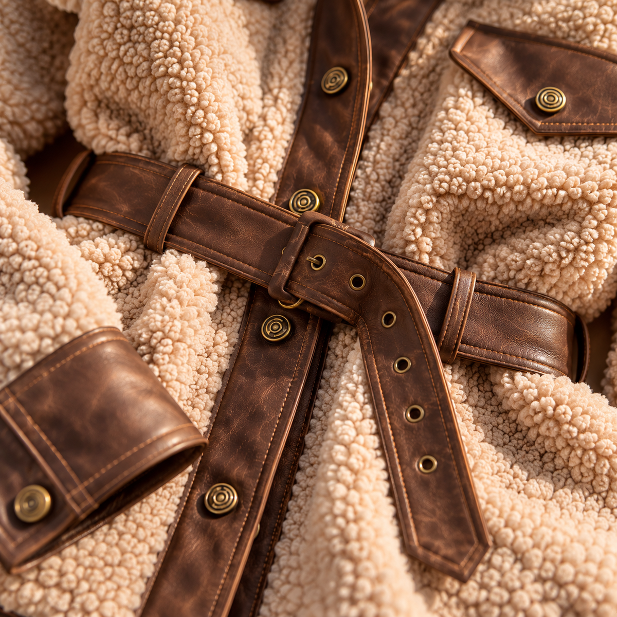 Chaqueta teddy Signature de Jesse Bell