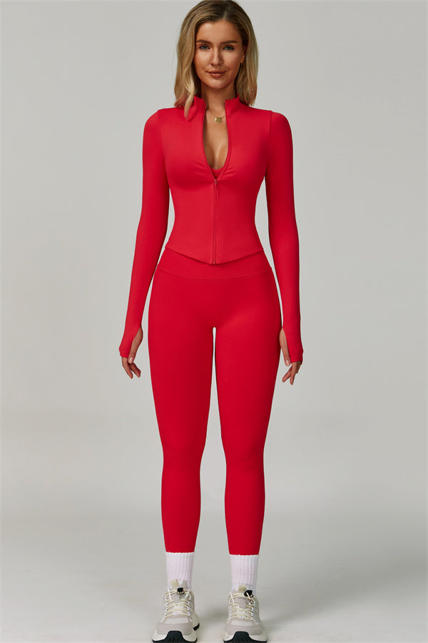 Empower 3-delige set: jasje, sportbeha en legging