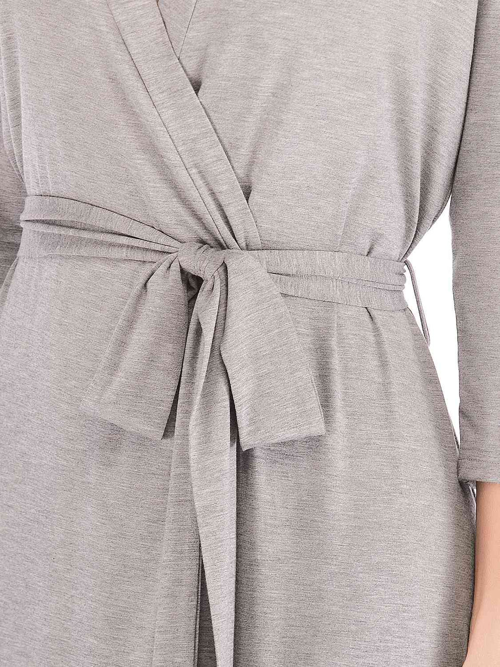 Plunge Tie Front Night Dress  Shop One Place